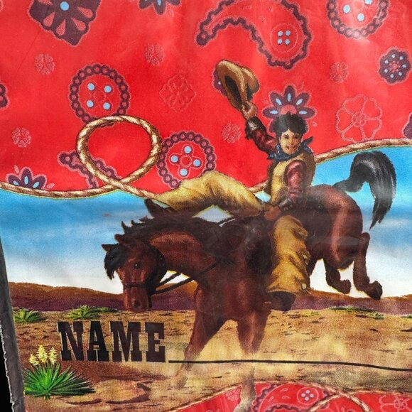 Rodeo Cowboy Loot Treat Bags Paper Art Western Kids Birthday Party - Picture 5 of 8